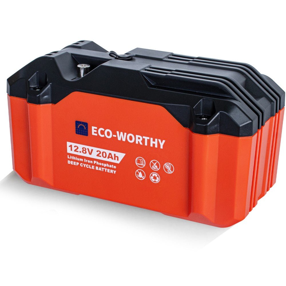 12V 20Ah Portable LiFePO4 Deep Cycle Rechargeable Battery - lithium battery