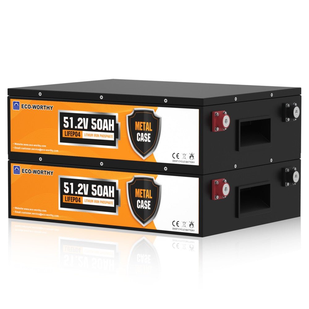 48V 50Ah Stackable LiFePO4 Battery - lithium battery