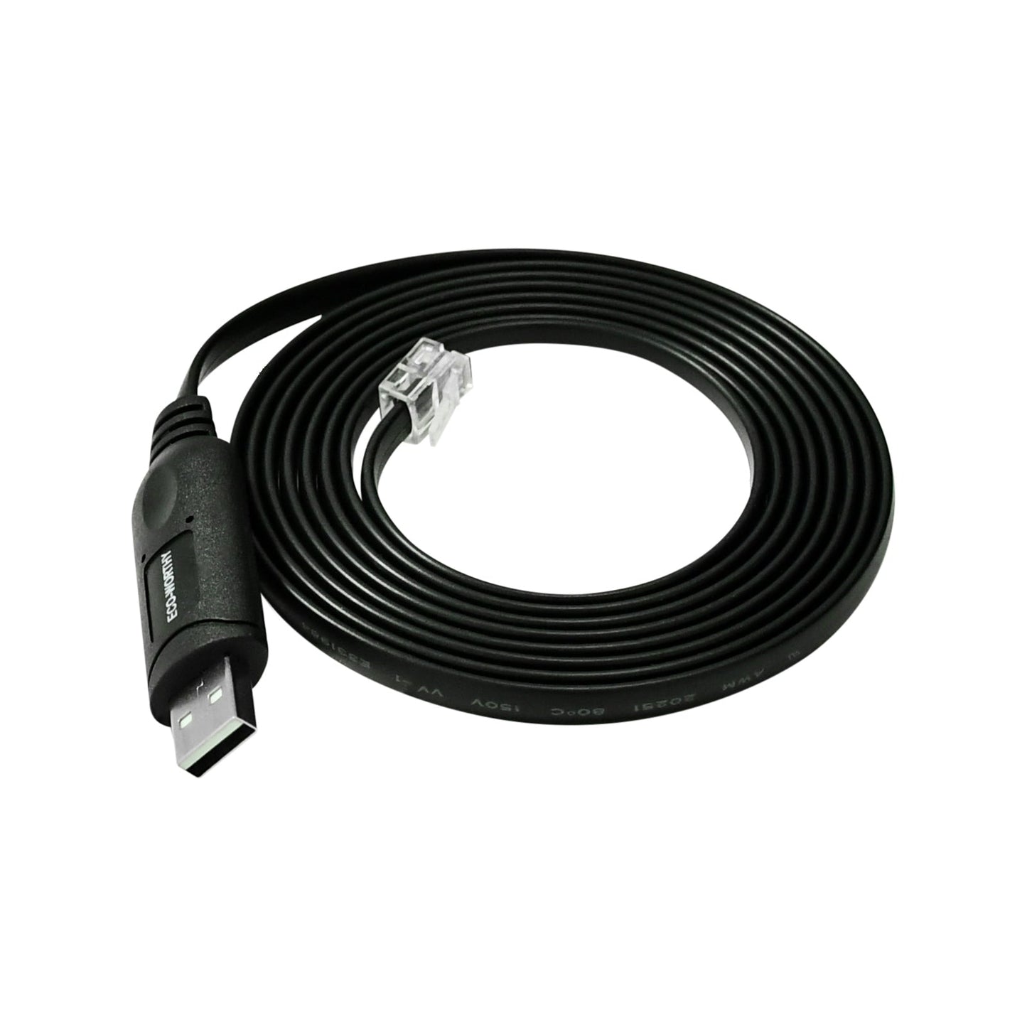 ECO - WORTHY RS232/RS485 to USB Adapt Cable for Server Rack Battery & PC Communication (6.6 feet) - battery accessories