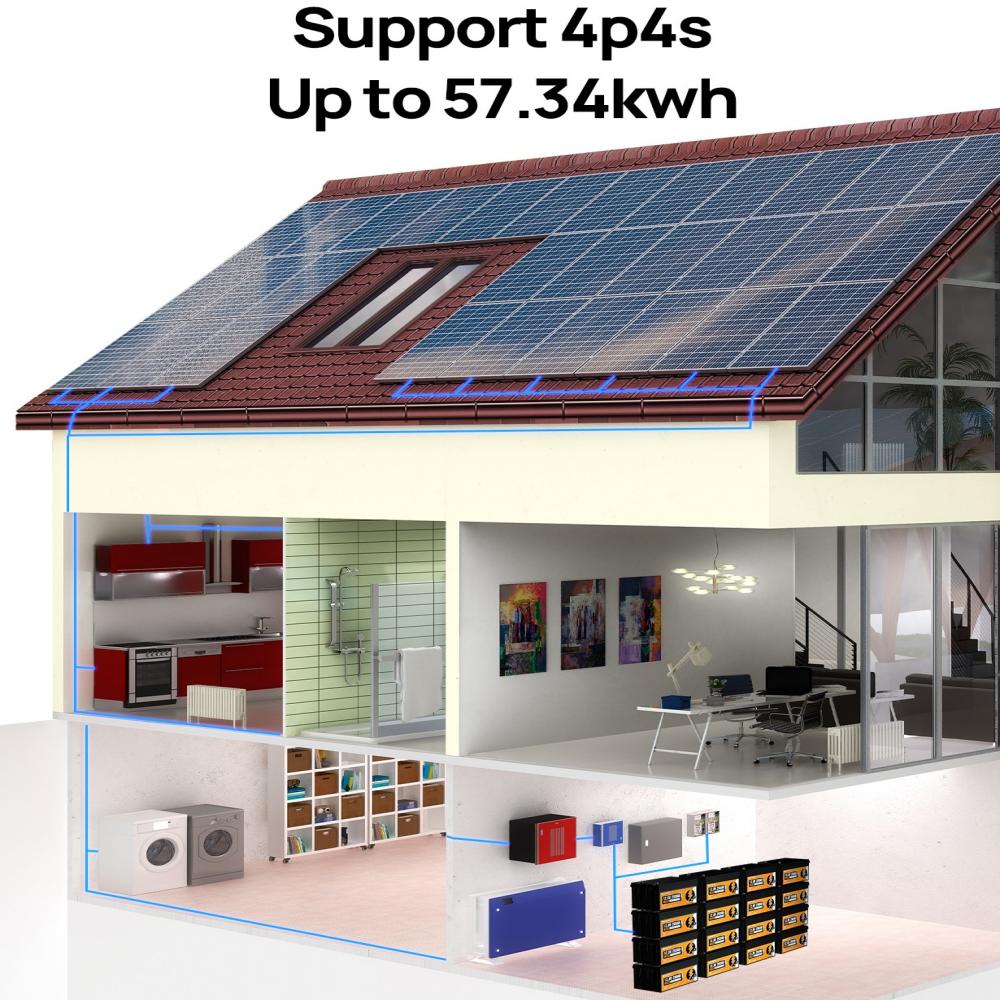 LiFePO4 12V 280Ah Lithium Iron Phosphate Battery With Bluetooth And Low - temperature Protection - lithium battery