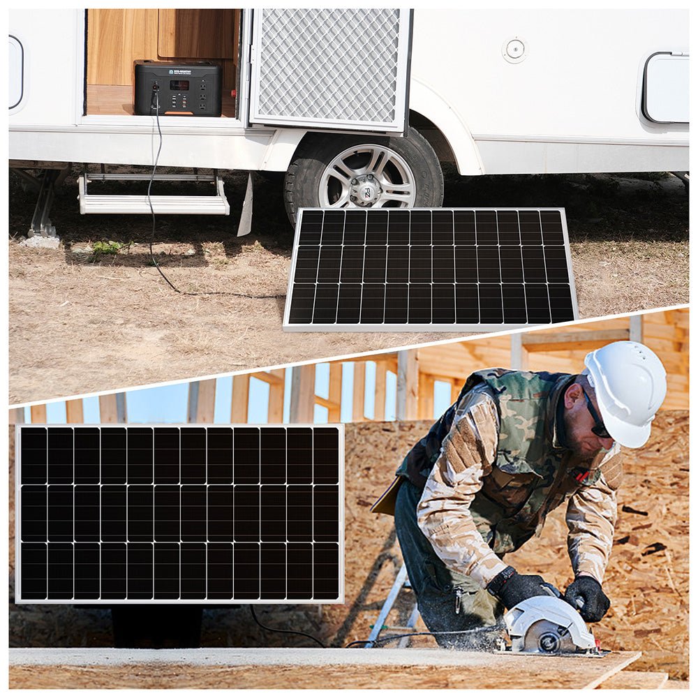 100W 12V Monocrystalline Solar Panel - 100W - 195W solar panel