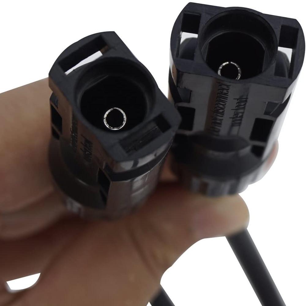 12AWG 1 Pair Solar MC4 Y Parallel Branch Connectors MFF&FMM Pair - wirings