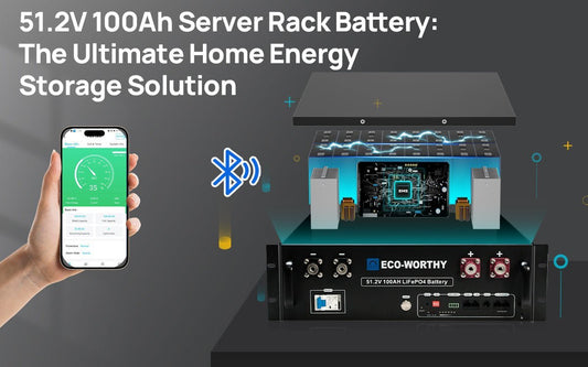 51.2V 100Ah Server Rack Battery: Ultimate Home Energy Storage Solution - eco-worthy-ca