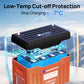 12V 100Ah LiFePO4 Lithium Battery with Bluetooth,WiFi and Low-Temp Protection 08