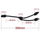 12AWG 1 Pair Solar MC4 Y Parallel Branch Connectors MFF&FMM Pair - wirings
