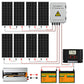 1560W 24V (8x195W) Complete Off Grid Solar Kit with 3kW Inverter + 2.4kWh Lithium