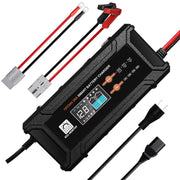 Eco-Worthy 20A 12V/24V Smart Battery Charger with LCD Display for Multiple Batteries
