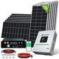 2340W 48V (12x Bifacial 195W) Complete MPPT Off Grid Solar Kit - 1KW - 2KW solar panel kit