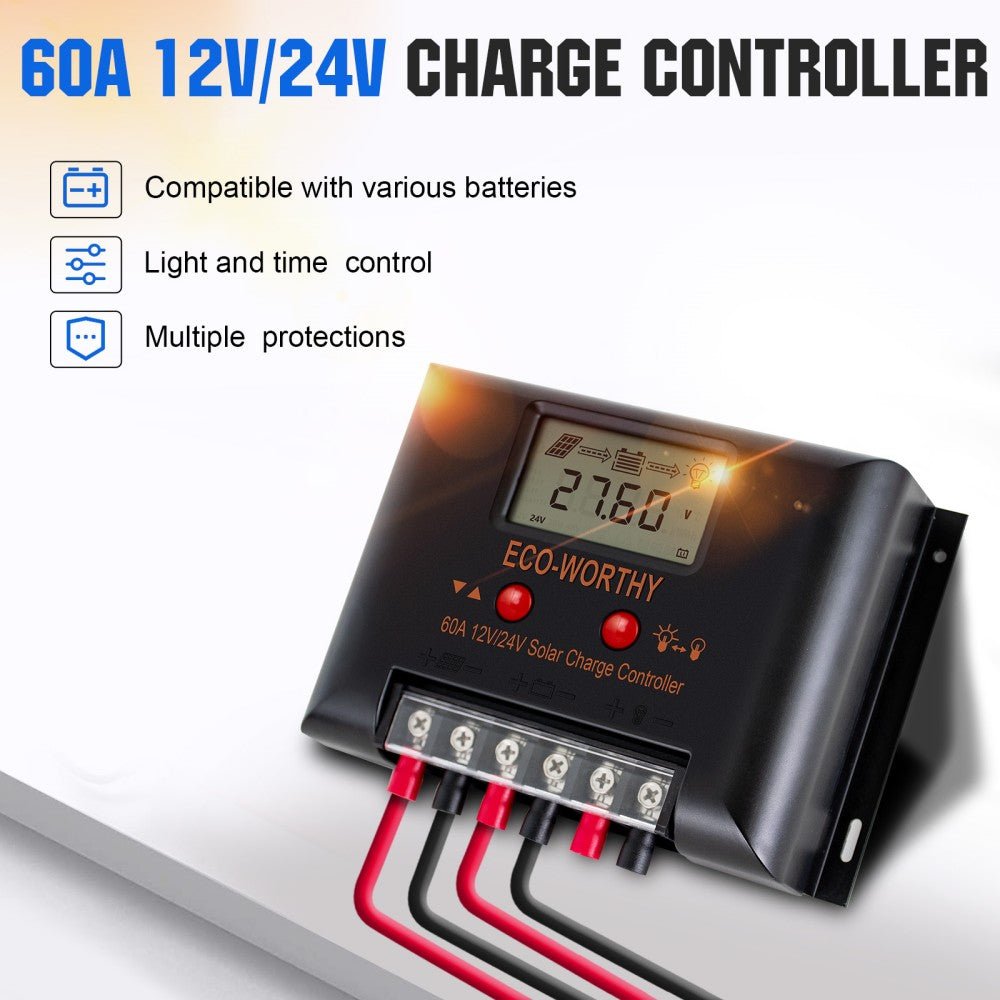 400W 12V (4x100W) Complete Off Grid Solar Kit - 100W - 1KW Solar panel kit