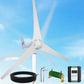 400W 12V/24V Wind Turbine Generator With 40A Hybrid Controller - Solar Wind Hybrid Kit