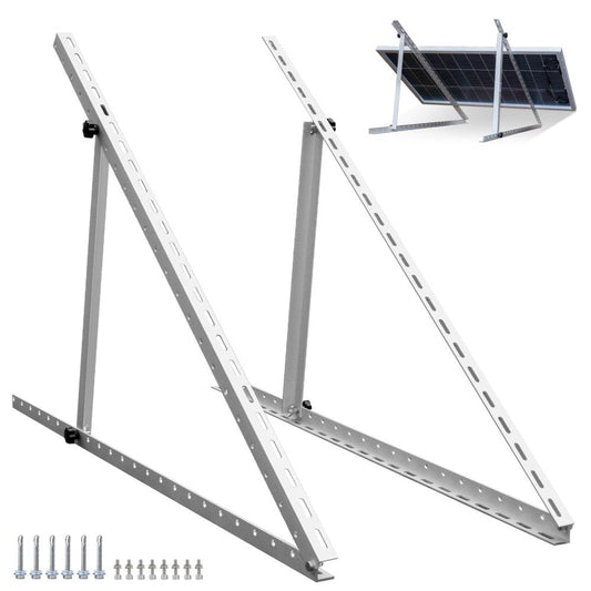 45" Length Adjustable Solar Panel Tilt Mounting Brackets - Mounting brackets