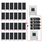 4680W 48V (24x Bifacial 195W) Complete MPPT Off Grid Solar Kit - 2KW - 5KW solar panel kit