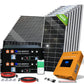 4800W 48V (24x Bifacial 195W) Complete MPPT Off Grid Solar Kit - 2KW - 5KW solar panel kit