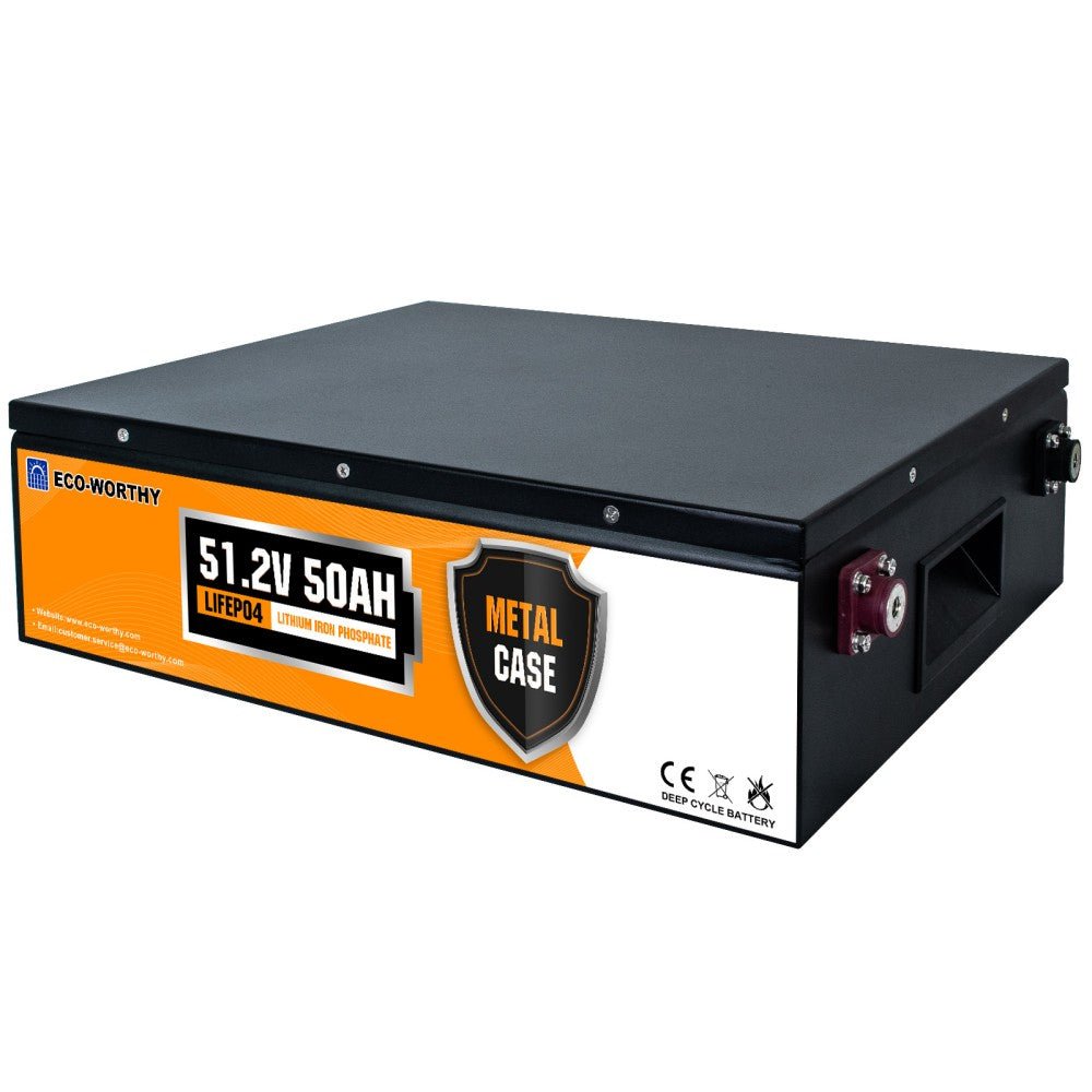 48V 50Ah Stackable LiFePO4 Battery - lithium battery