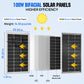 Bifacial 100W 12V Monocrystalline Solar Panel