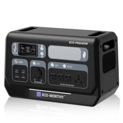 ECO-WORTHY 2400W Portable Power Station with 2048Wh LiFePO4 Battery