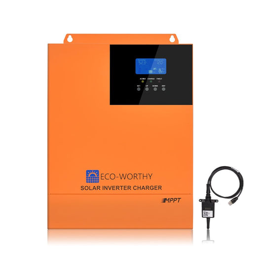 All - in - one Inverter Built in 3000W 24V Pure Sine Wave Power Inverter & 60A Controller for Off Grid System - Inverter