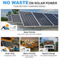 All - in - one Inverter Built in 5000W 48V Pure Sine Wave Inverter & 80A Controller for Off Grid System - 3KW - 5KW solar panel kit