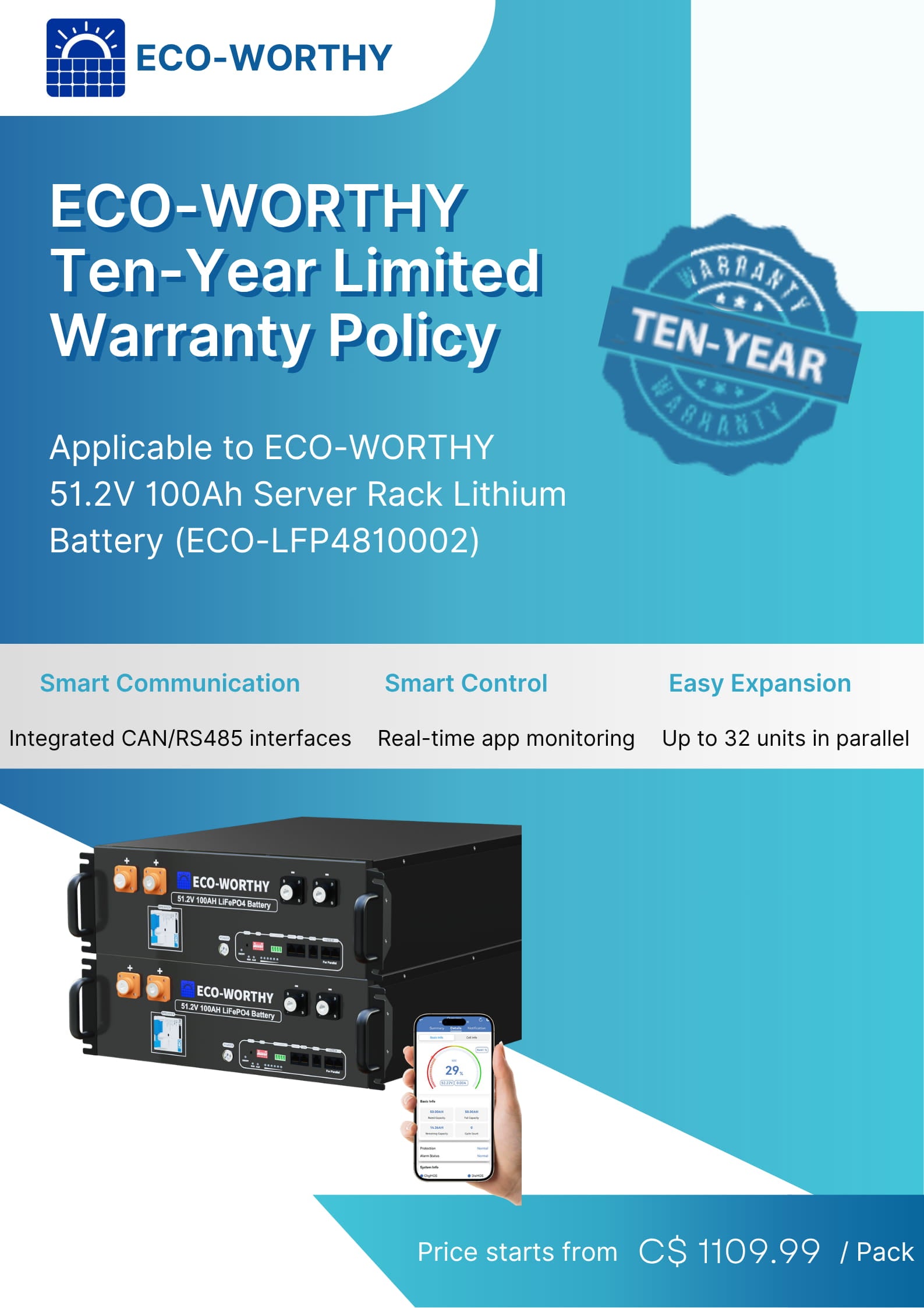 ECO-WORTHYTen-Year LimitedWarranty Policy