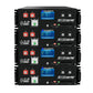 Four Eco-Worthy Cubix100 Pro with multiple displays and buttons on a white background