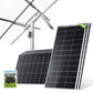 Dual Axis Solar Tracking System with Solar Tracker - mounting brackets