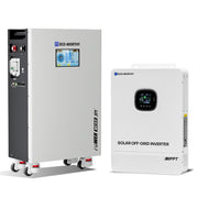 Eco-Worthy 10kW Home Backup Solar Power Bundle | 51.2V 314Ah LiFePO4 Battery and 48V 10000W AIO Inverter