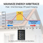 ECO - WORTHY 48V(51.2V) 100Ah LiFePO4 Server Rack Battery,5.12kWh Battery Capacity With Bluetooth & Wifi(V3) - lithium battery