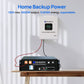 ECO - WORTHY 5.12kWh Home Backup Power with 48V 100Ah LiFePO4 Battery and 5000W 48V All-in-One Inverter on a white background