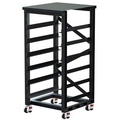ECO - WORTHY 6 - Layer Rack for 48V 100AH Server Rack Battery(19 Inch) - battery accessories