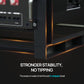 ECO - WORTHY 6 - Layer Rack for 48V 100AH Server Rack Battery(19 Inch) - battery accessories