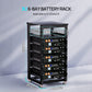 ECO - WORTHY 6 - Layer Rack for 48V 100AH Server Rack Battery(19 Inch) - battery accessories