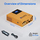 ECO - WORTHY All - In - One 3500W 48V Solar Power Inverter for Off Grid System| 80A MPPT Controller and 48V DC to 120V AC Pure Sine Wave | Parallel Supportable & Remote Monitoring - Inverter