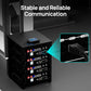 ECO - WORTHY ESM100 Touchable Display Battery Monitor for 48V 100AH LiFePO4 Server Rack Battery(V3) - battery accessories