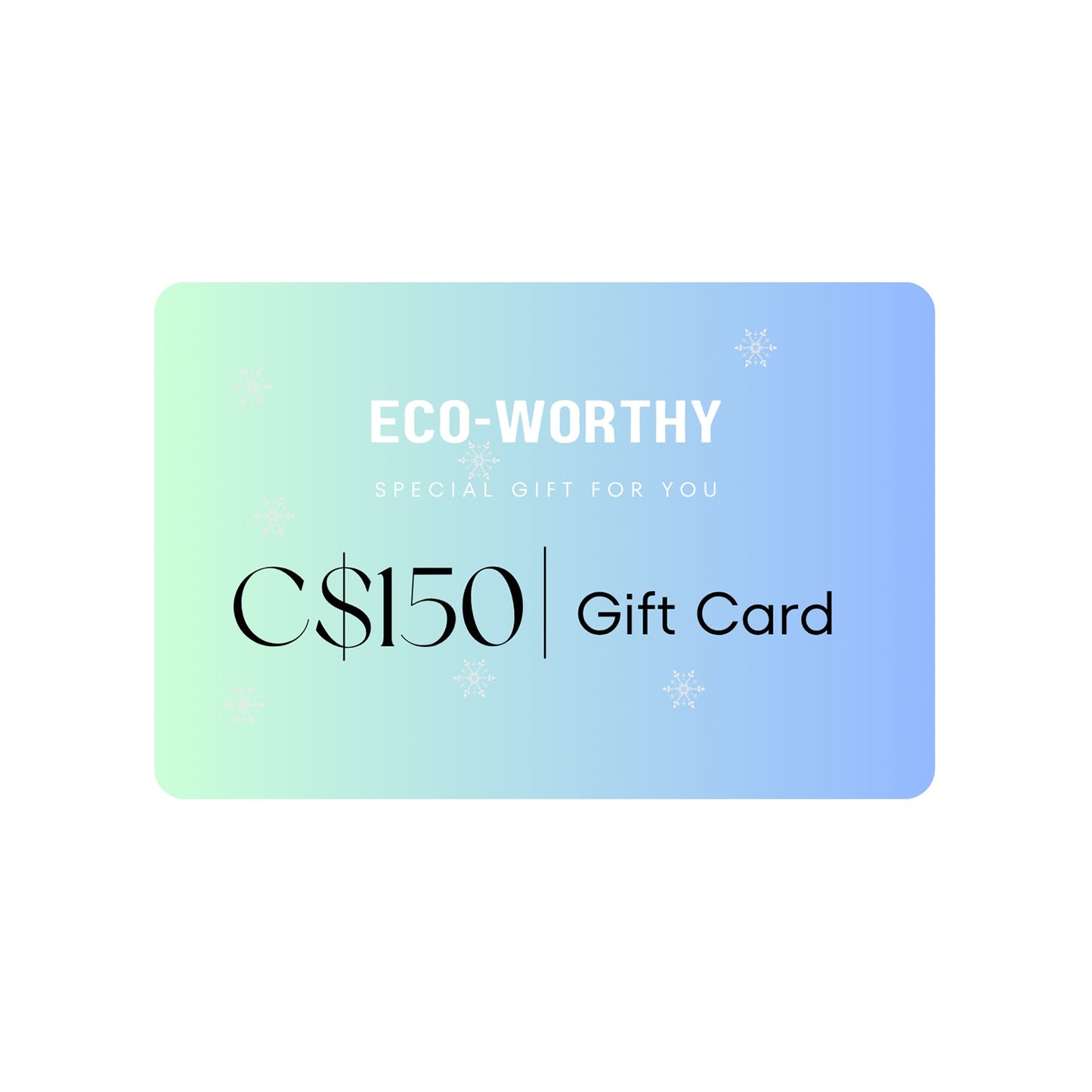 ECO - WORTHY gift card - 