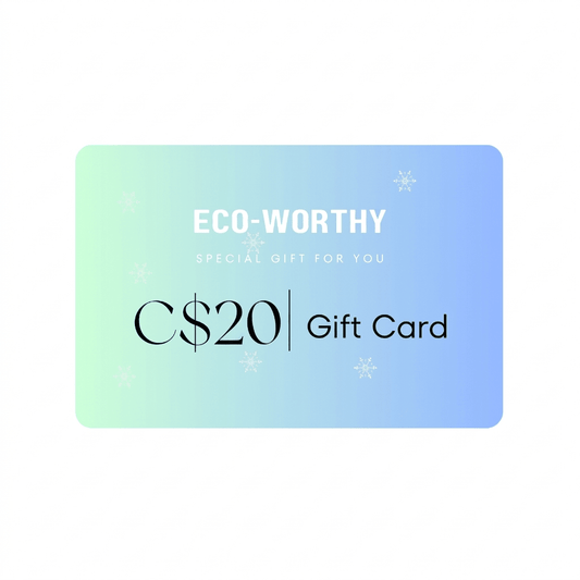 ECO - WORTHY Gift Card - 
