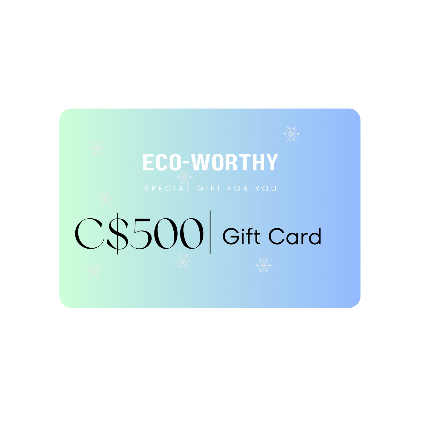ECO - WORTHY gift card - 