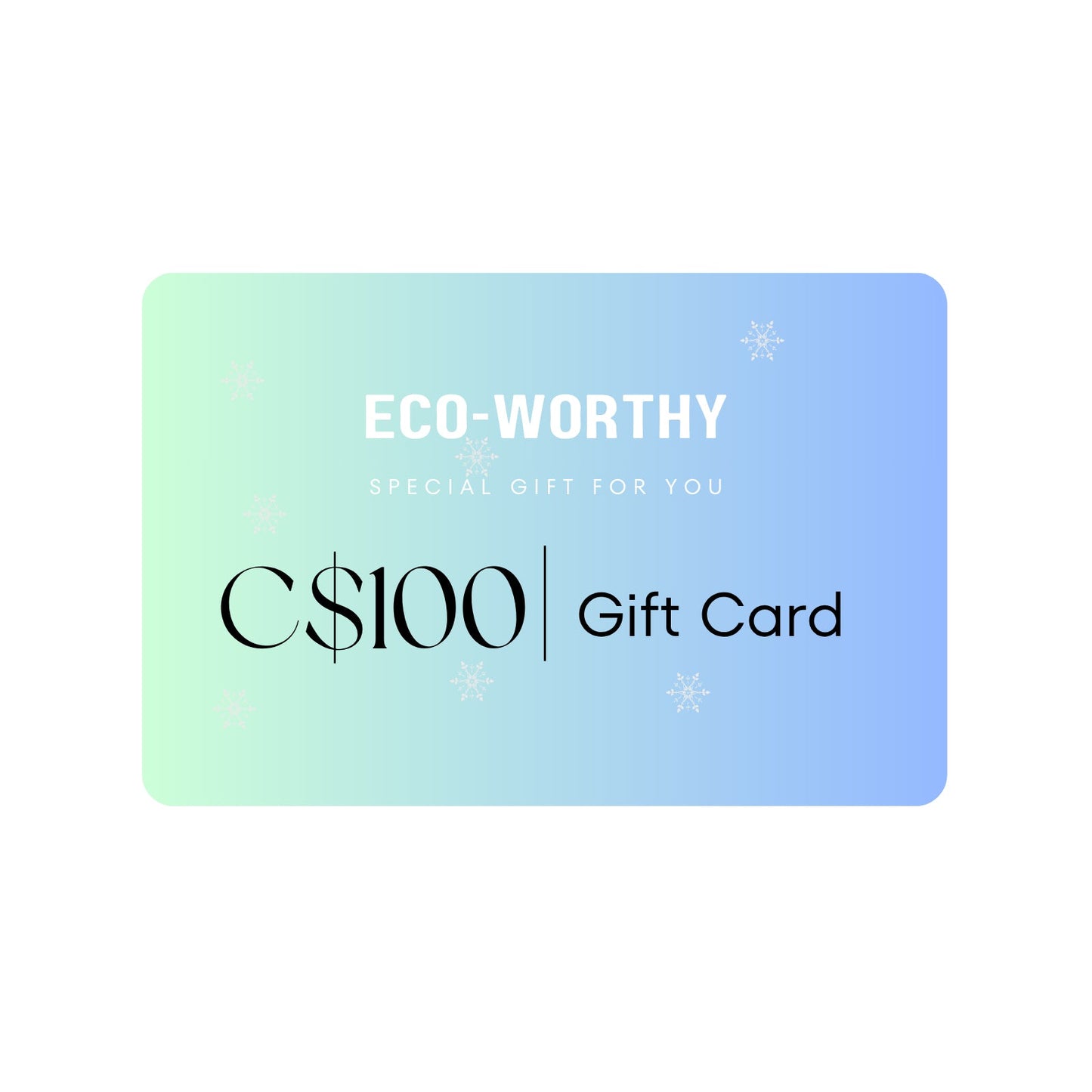 ECO - WORTHY gift card - 