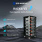 ECO-WORTHY RACK6 V2 battery system with mountainous background