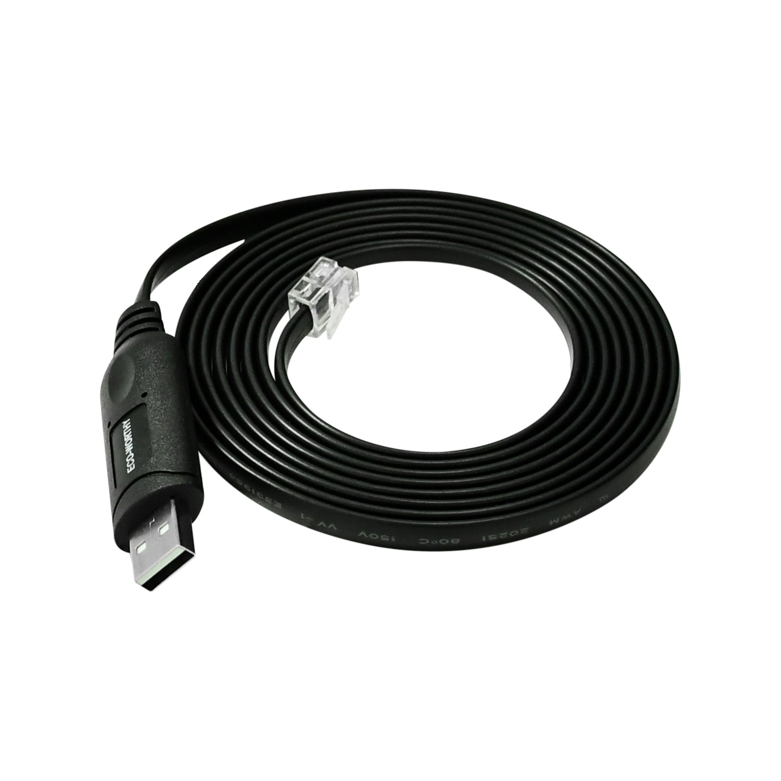 ECO - WORTHY RS232/RS485 to USB Adapt Cable for Server Rack Battery & PC Communication (6.6 feet) - battery accessories