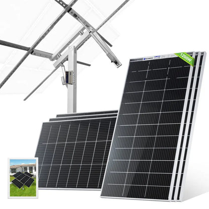 Dual Axis Solar Tracking System with Solar Tracker - eco-worthy-ca