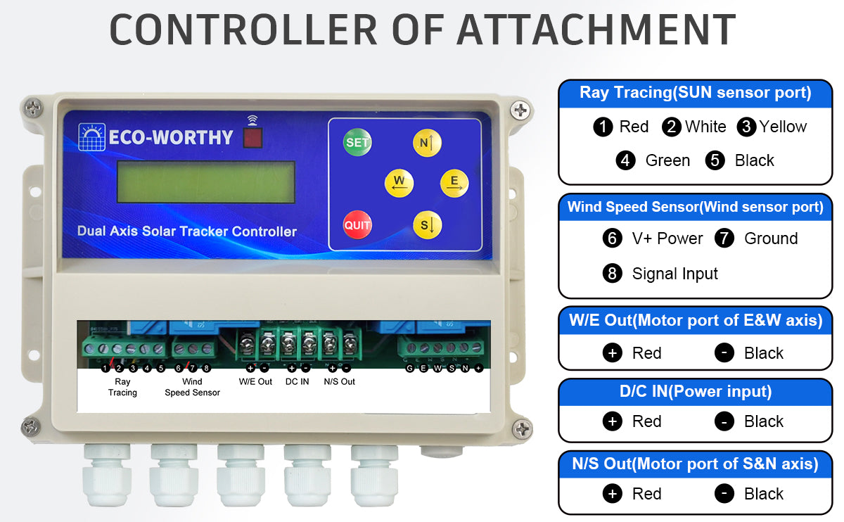 Dual Axis Solar Tracking System with Solar Tracker