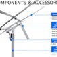 Dual Axis Solar Tracking System with Solar Tracker