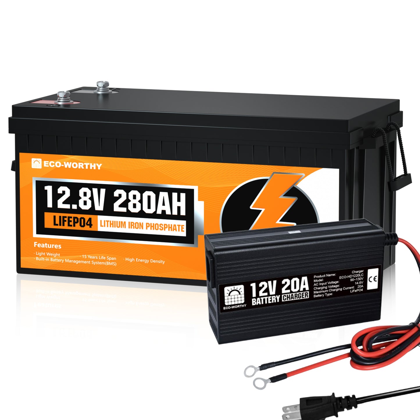 LiFePO4 12V 280Ah Lithium Iron Phosphate Battery