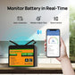 ECO-WORTHY battery with smartphone app for real-time monitoring