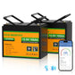 LiFePO4 12V 100Ah Lithium Iron Phosphate Battery With Bluetooth And Low - temperature Protection - lithium battery