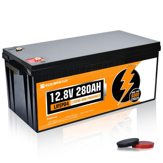 LiFePO4 12V 280Ah Lithium Iron Phosphate Battery (Refurbished) - lithium battery