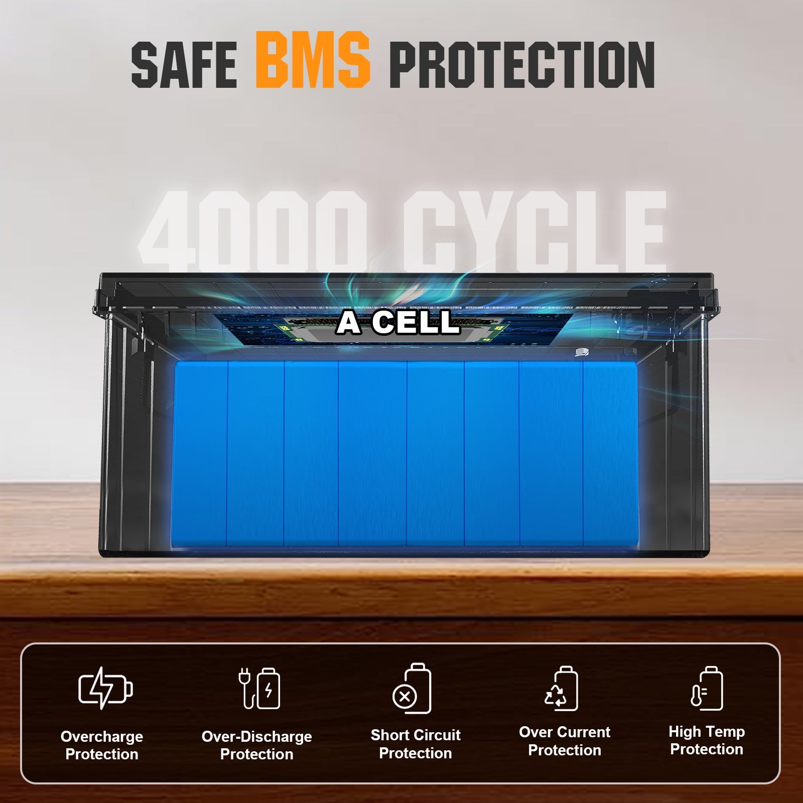 LiFePO4 24V 100Ah Lithium Iron Phosphate Battery - lithium battery