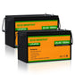 LiFePO4 24V 100Ah Lithium Iron Phosphate Battery - lithium battery