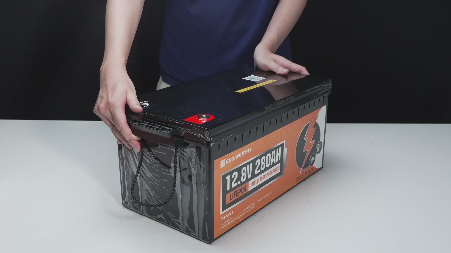 12v 280ah bluetooth lithium battery installation video