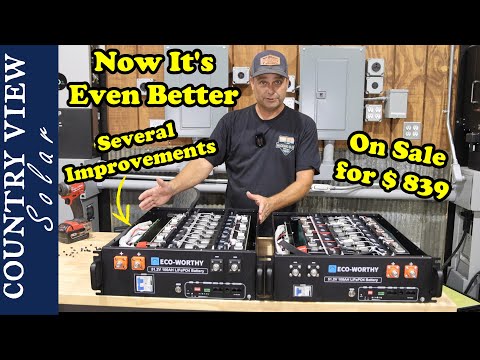 ECO-WORTHY 6KW Home Backup Solar Power Bundle, 48V 100Ah LiFePO4 Battery and 6000W  Solar Off-grid Split-phase AIO Inverter